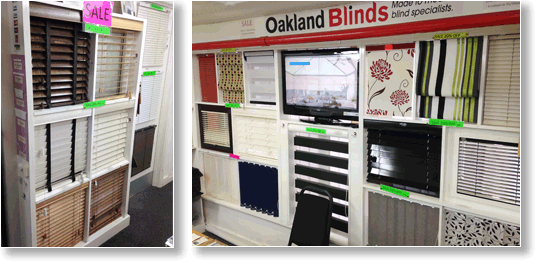 oakland showroom display